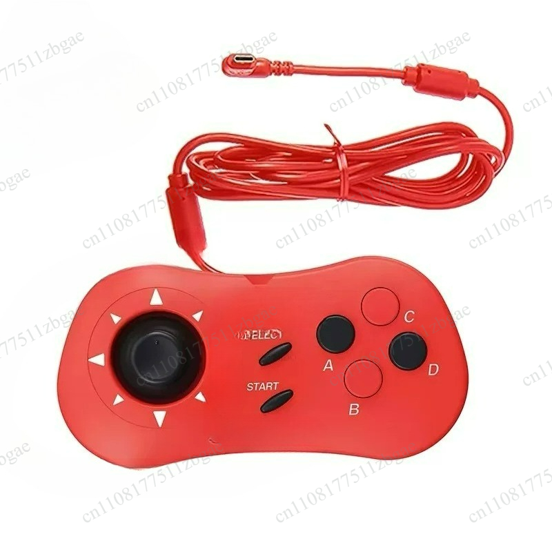 Gaming Accessories Retro - Pengontrol Game Arcade Mini 15-Pin dengan