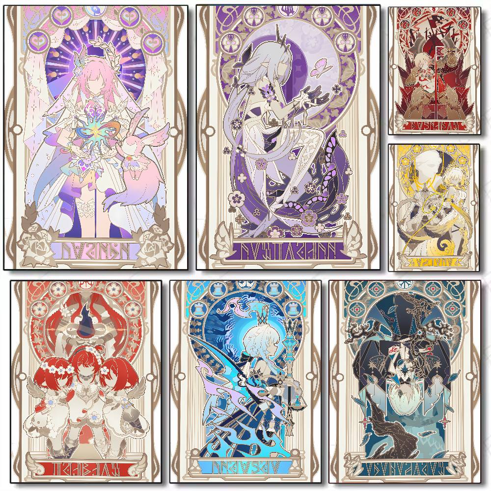 Gaming Accessories Wall - Poster Honkai Star Rail Populer Permainan