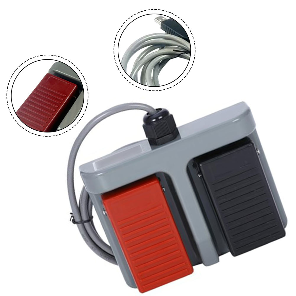Gaming Accessories Images - MD FS-65 Dual Foot Switch Merah