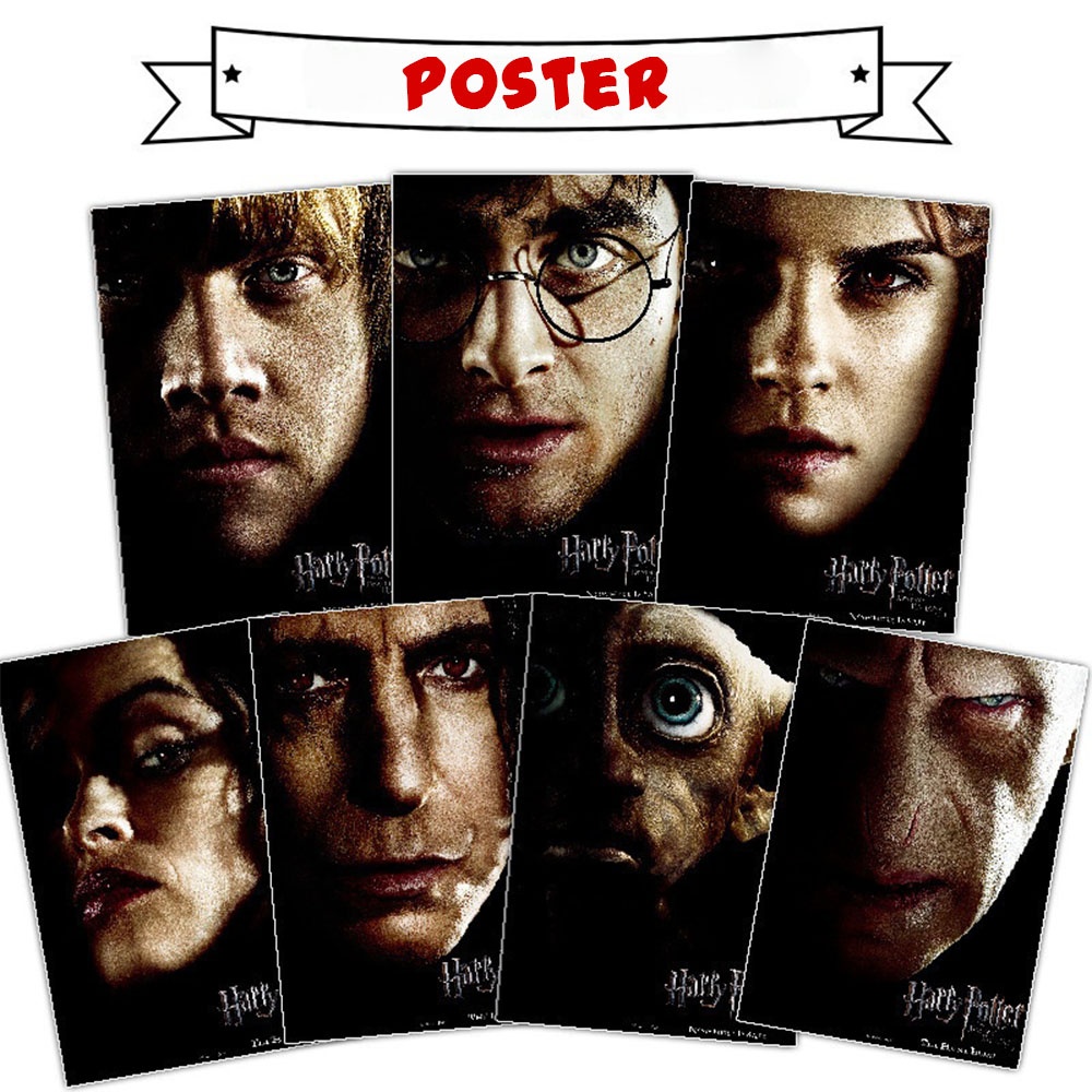 Gaming Accessories Wall - Poster Harry Potter Asli Cetakan Seni