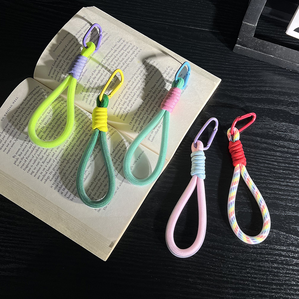 Gaming Accessories Gifts - Tali Gantungan Ponsel Mesh Landyard Fluorescent,