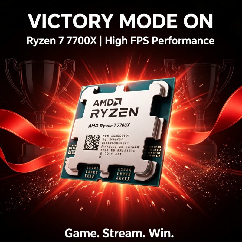 Amd Cpu Ryzen 7 - AMD Ryzen 7 7700X CPU untuk
