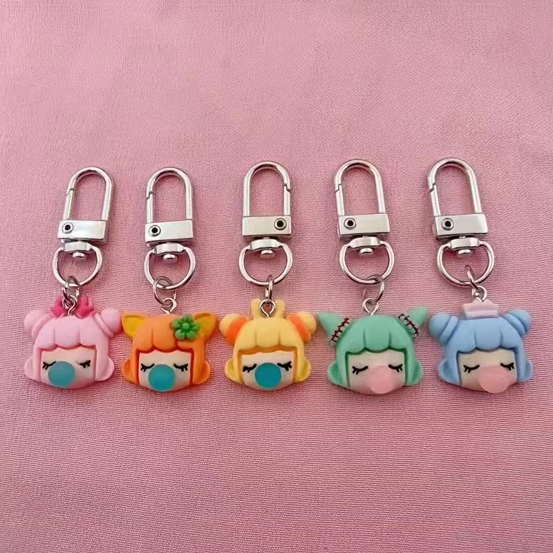 Gaming Accessories Gifts - 5 buah gantungan kunci resin berbentuk
