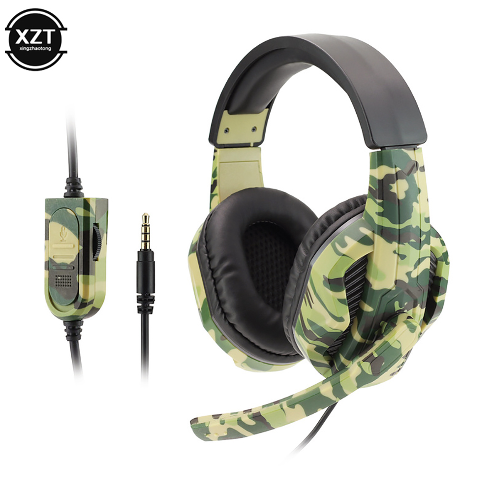 Venom Gaming Accessories - Headset Gaming Kamuflase 3.5Mm Headphone Berkabel