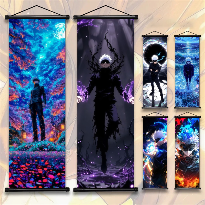 Gaming Accessories Wall - Poster Kain Seni Anime Jujutsu Kaisen