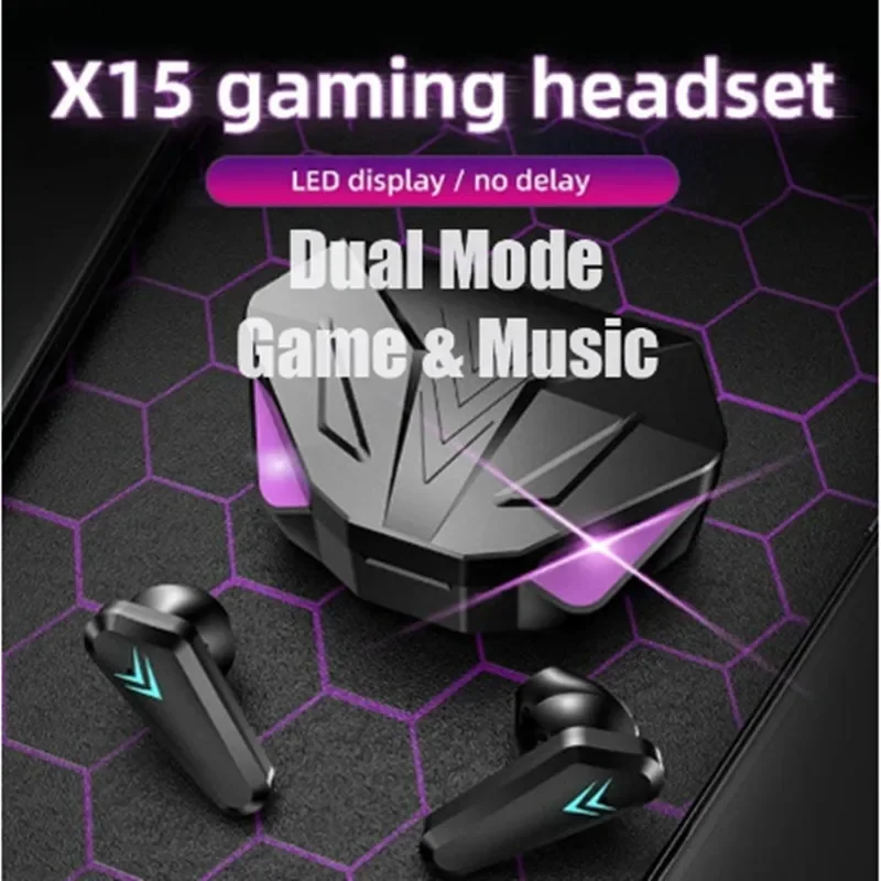 Venom Gaming Accessories - Earphone Bluetooth X15 TWS, headphone Gamer