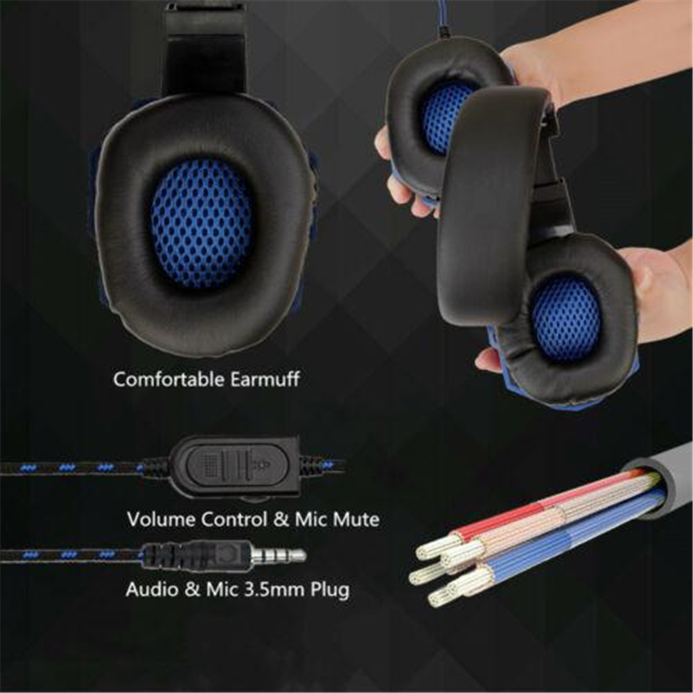 Headphone Gaming berkabel, unt - Venom Gaming Accessories ulasan dan harga