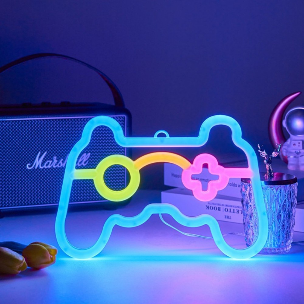 1 Buah Lampu LED Neon Sign Pen - Gaming Accessories Wall ulasan dan harga