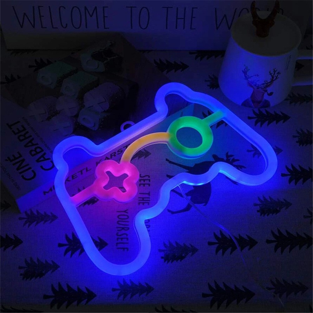 1 Buah Lampu LED Neon Sign Pen - Gaming Accessories Wall ulasan dan harga