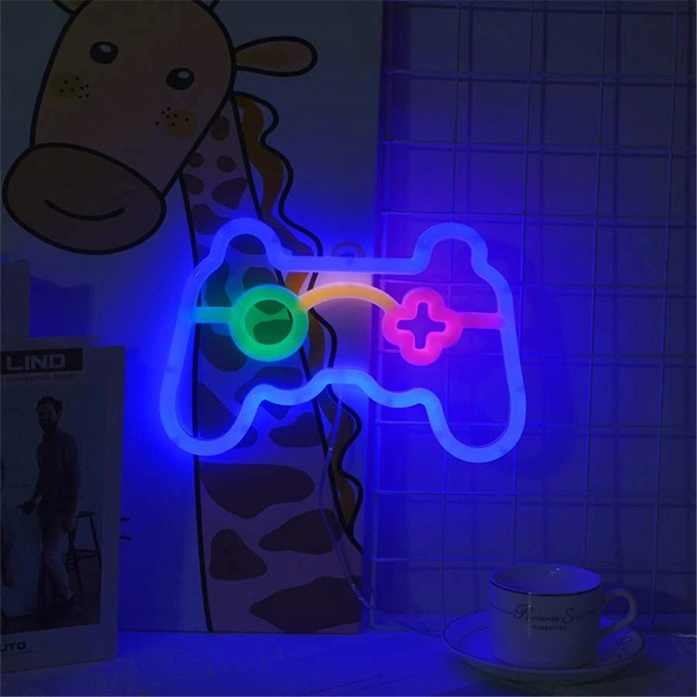 1 Buah Lampu LED Neon Sign Pen - Gaming Accessories Wall ulasan dan harga