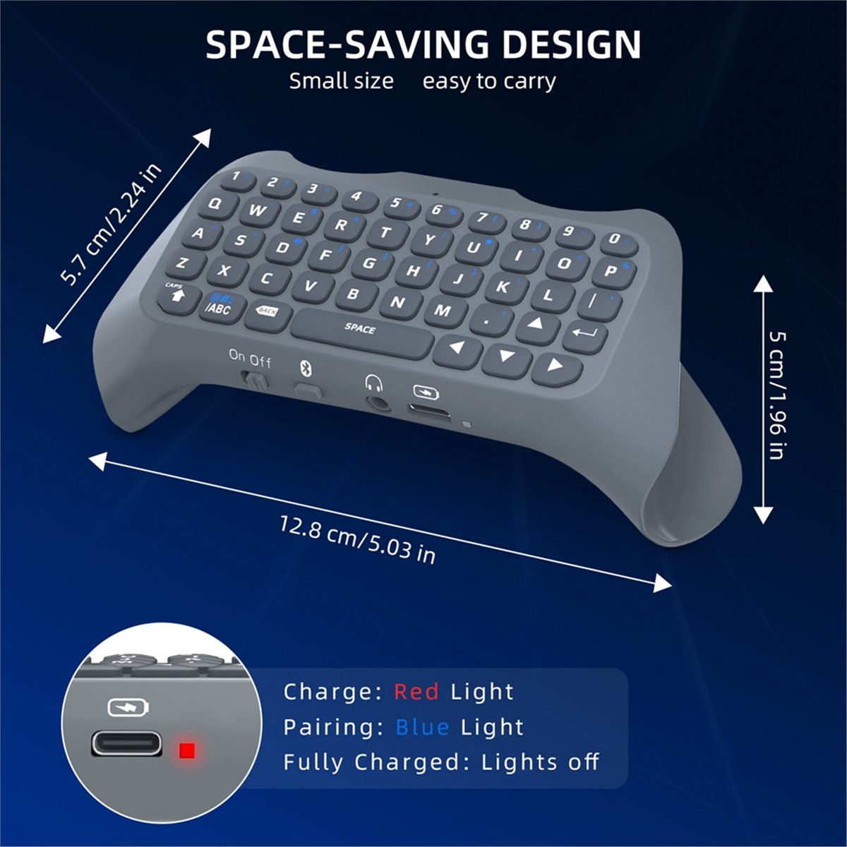 Goodidea 3.5Mm Keyboard Nirkab - Gaming Accessories White ulasan dan harga