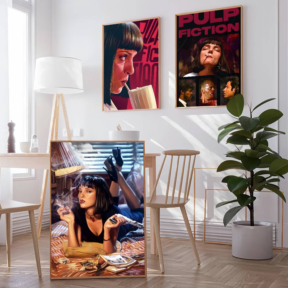 Poster Film Pulp Fiction untuk - Gaming Accessories Wall ulasan dan harga