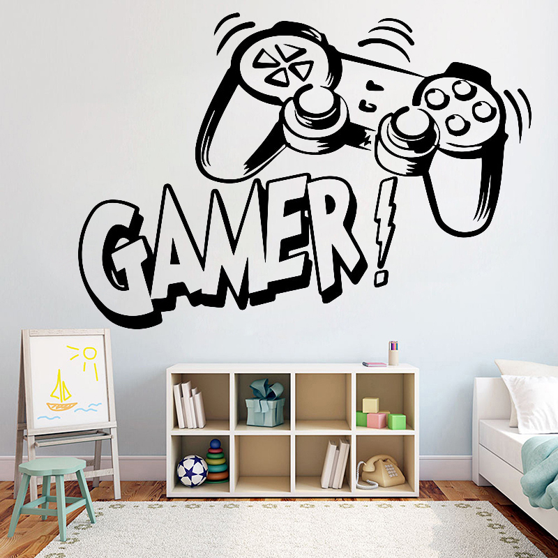 Stiker Dinding untuk Ruang Ana - Gaming Accessories Wall ulasan dan harga
