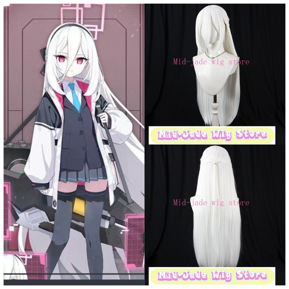 Wig Cosplay Blue Archive Kei T - Gaming Accessories White ulasan dan harga