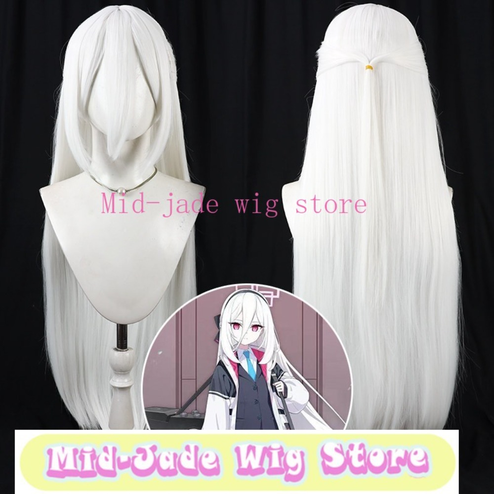 Wig Cosplay Blue Archive Kei T - Gaming Accessories White ulasan dan harga