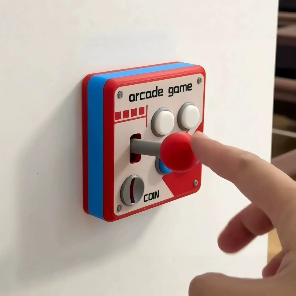 Penutup Pelat Sakelar Joystick - Gaming Accessories Wall ulasan dan harga