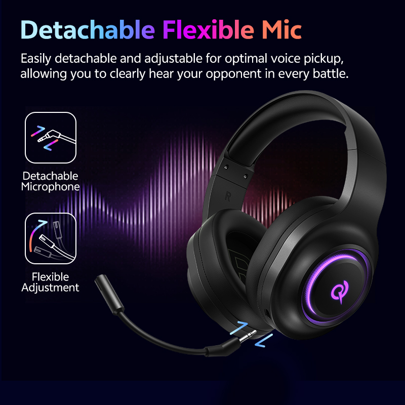 Headset Gaming QCY Heroad V200 - Venom Gaming Accessories ulasan dan harga