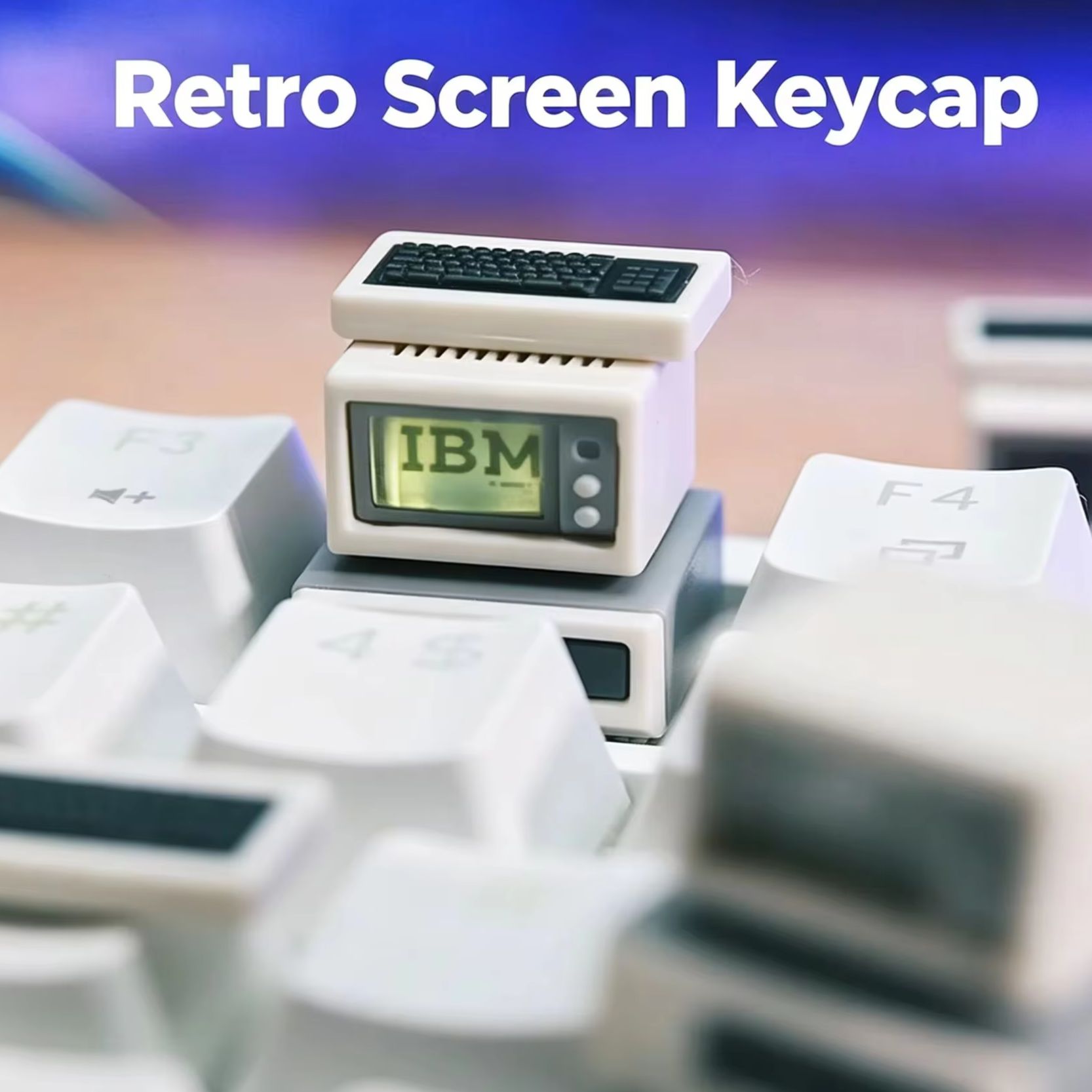 Keycap Komputer Retro dengan L - Gaming Accessories Retro ulasan dan harga