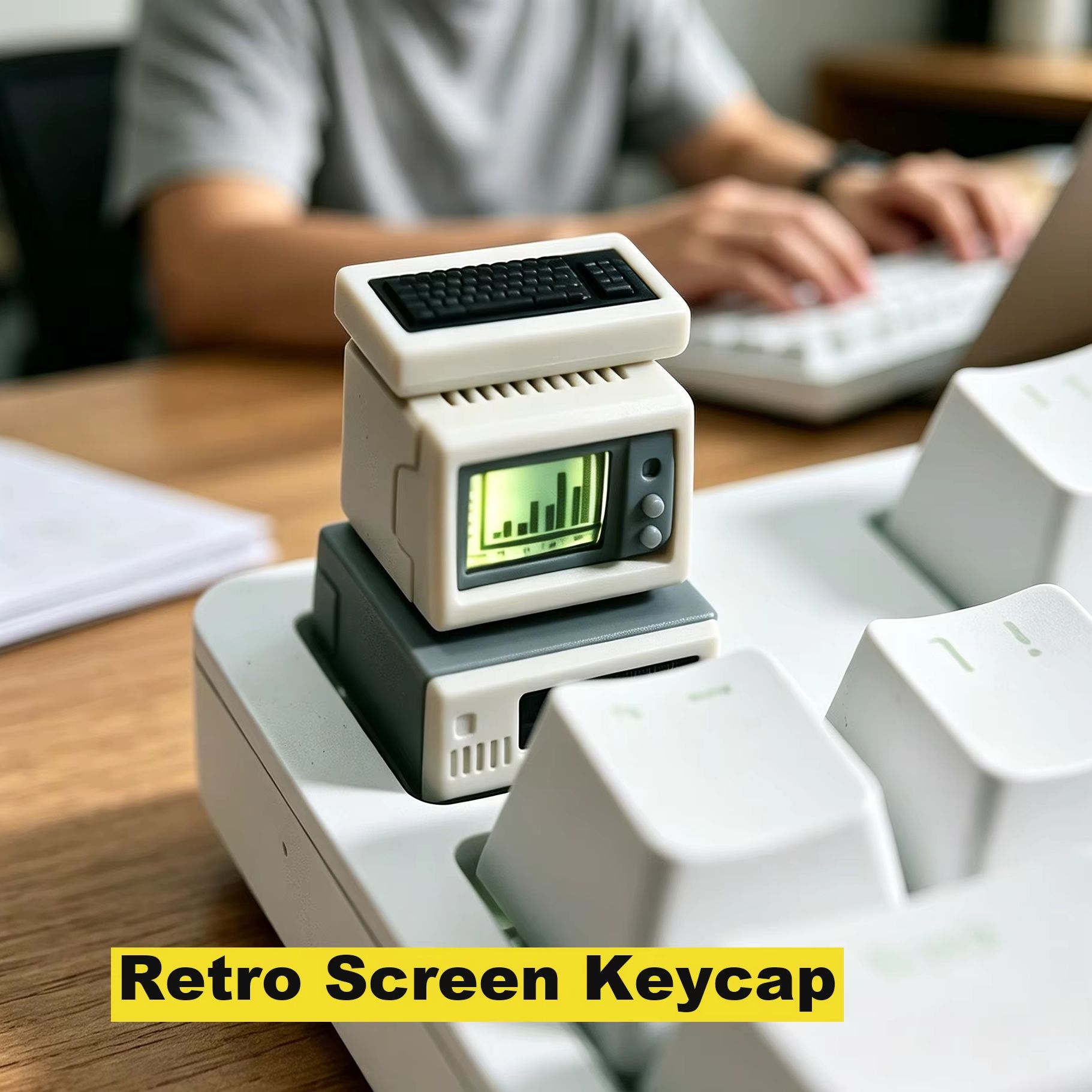 Keycap Komputer Retro dengan L - Gaming Accessories Retro ulasan dan harga