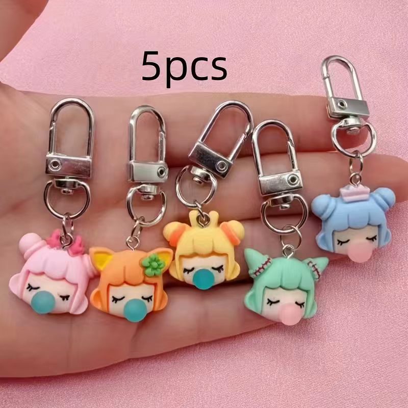 5 buah gantungan kunci resin b - Gaming Accessories Gifts ulasan dan harga