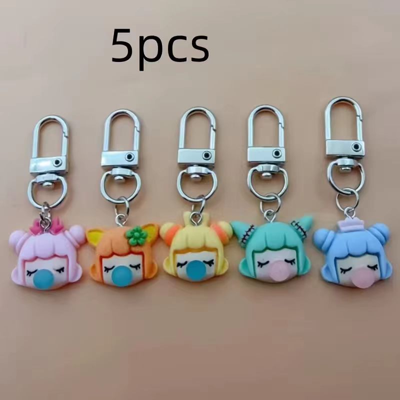 5 buah gantungan kunci resin b - Gaming Accessories Gifts ulasan dan harga