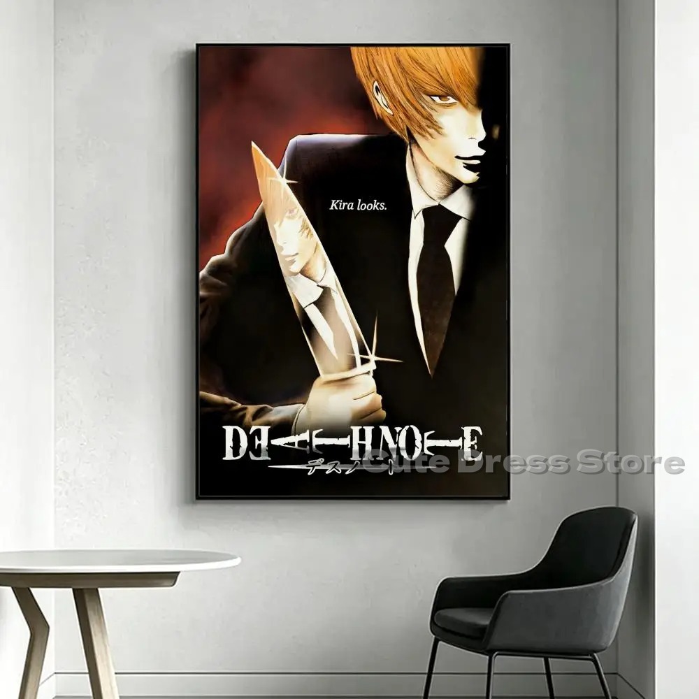 Lukisan Kanvas Death Note Tanp - Gaming Accessories Wall ulasan dan harga