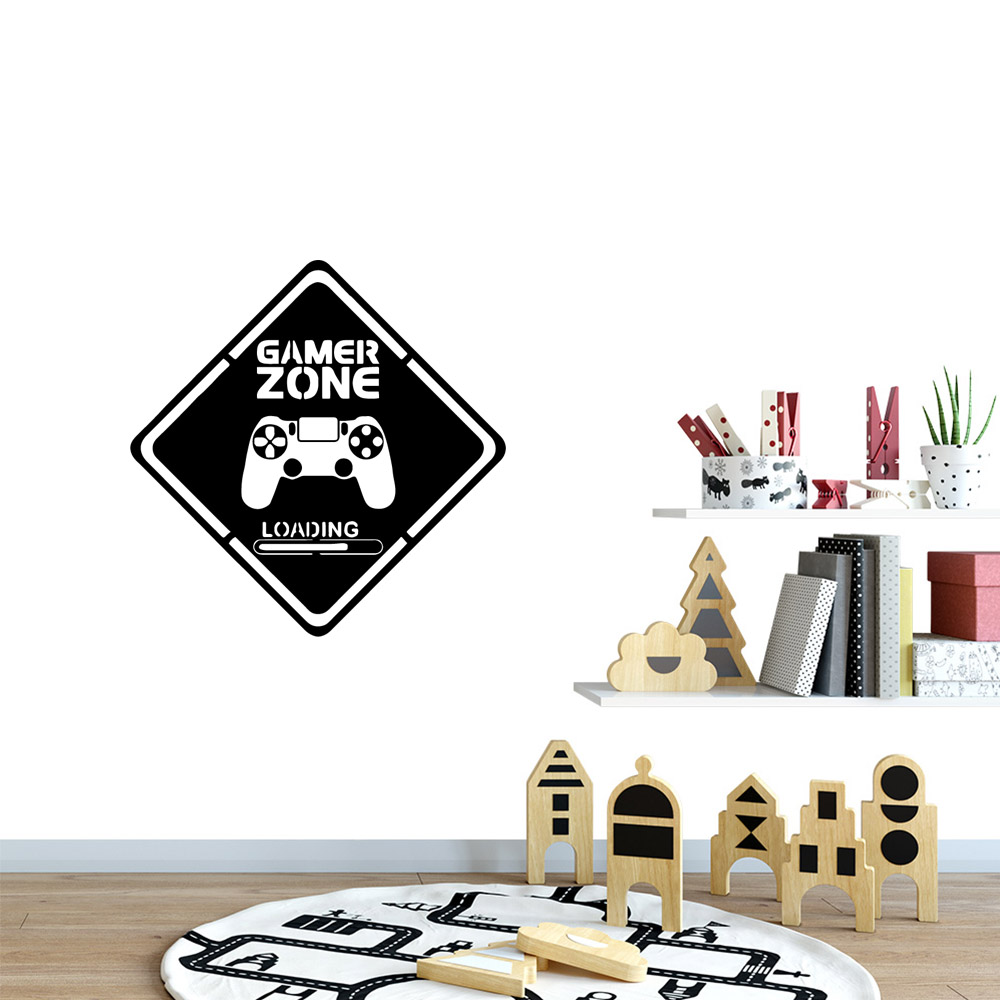 1 buah Gamer stiker seni dindi - Gaming Accessories Wall ulasan dan harga